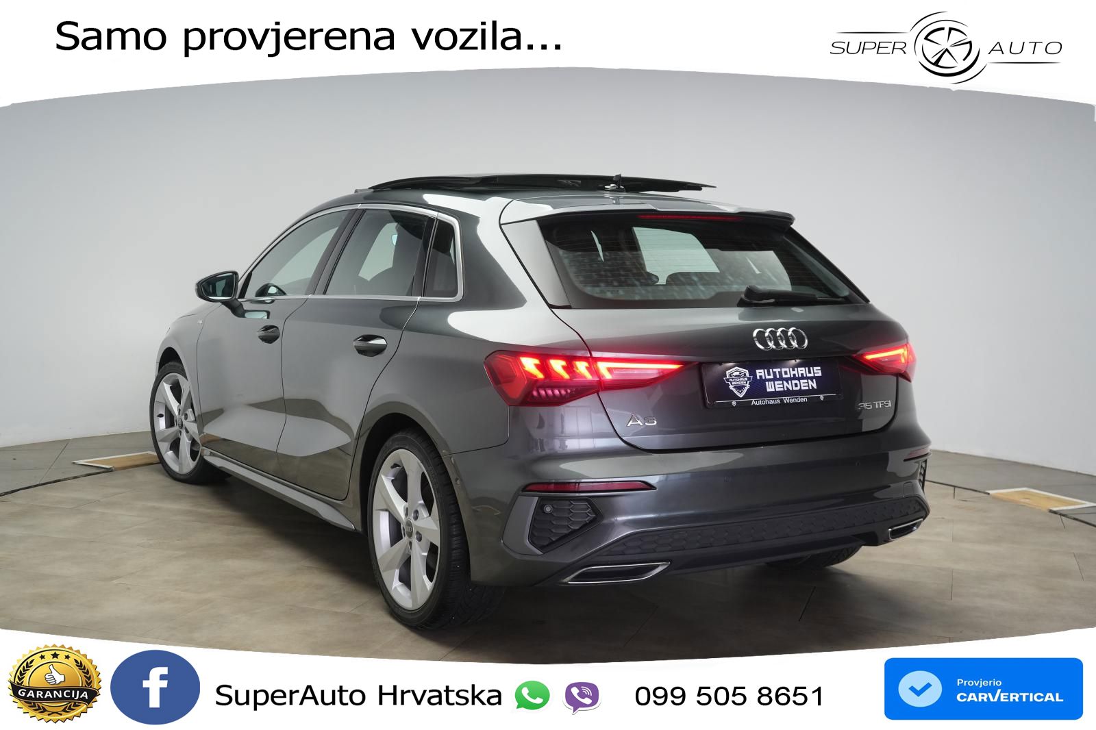 Audi A3 35 TFSI (150 KS) S tronic S line LED+GR SJED+ACC