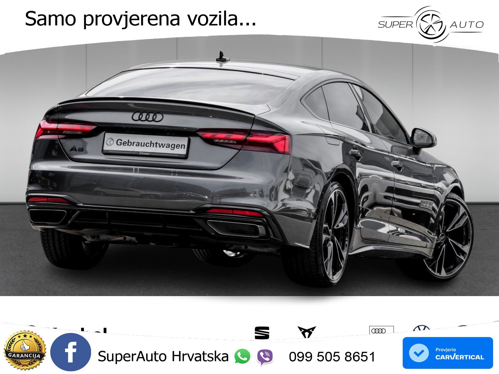 Audi A5 Sportback 40 TDI (204 KS) S tronic S line MATRIX+GR SJED+KAM