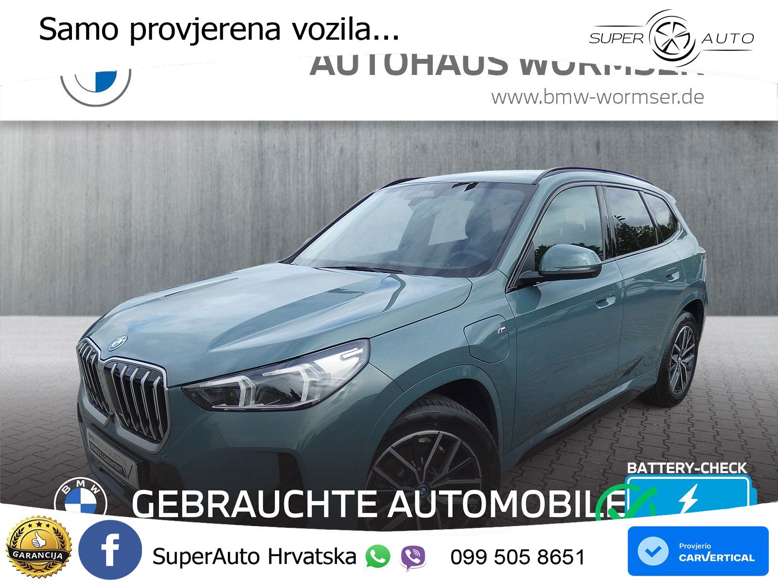 BMW X1 25e (245 KS) xDrive Steptronic M Sport LED+GR SJED+ACC
