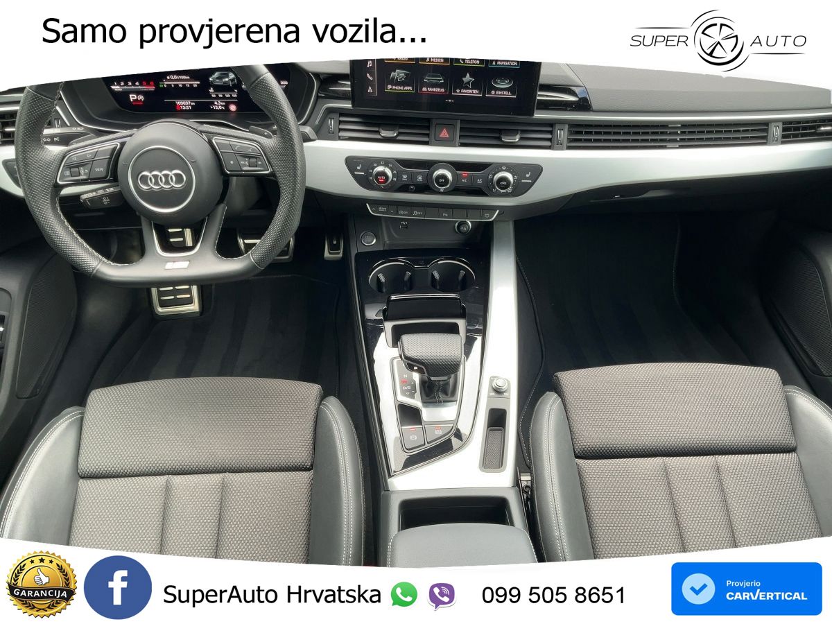 Audi A5 Sportback 40 TDI (204 KS) S tronic S line MATRIX+GR SJED+KAM