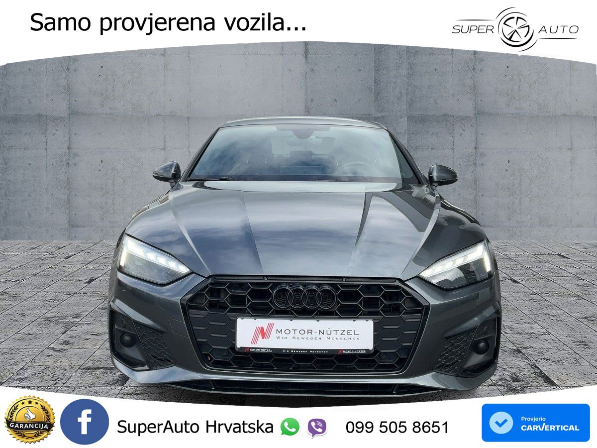 Audi A5 Sportback 40 TDI (204 KS) S tronic S line MATRIX+GR SJED+KAM