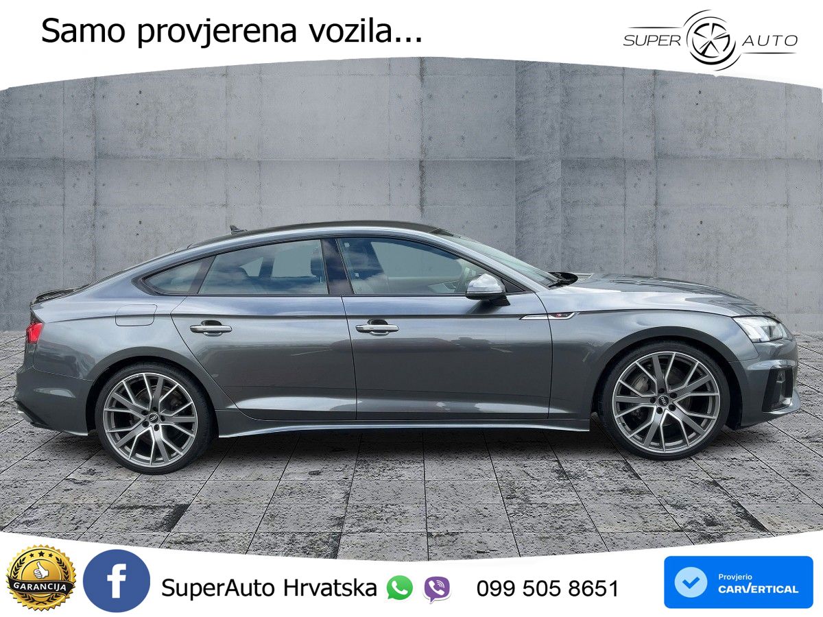 Audi A5 Sportback 40 TDI (204 KS) S tronic S line MATRIX+GR SJED+KAM