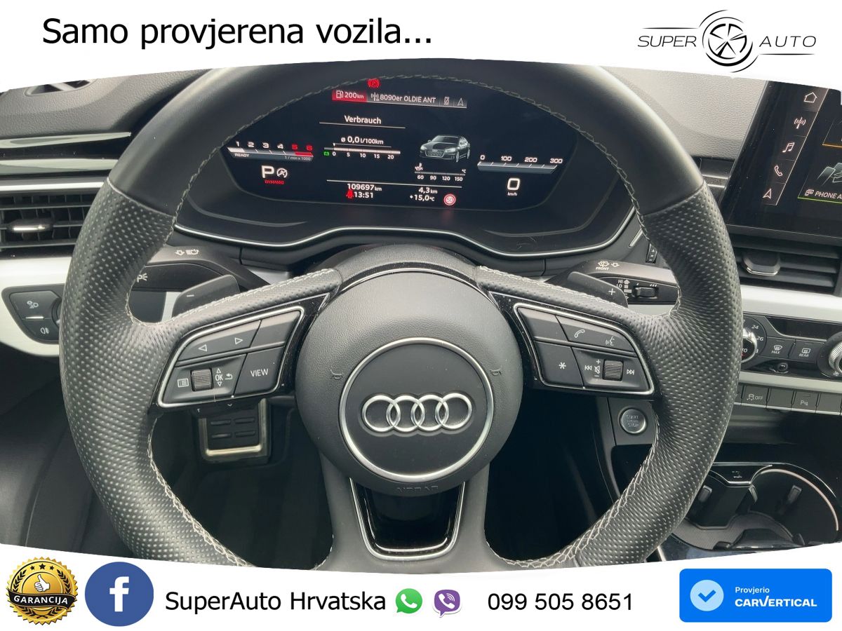 Audi A5 Sportback 40 TDI (204 KS) S tronic S line MATRIX+GR SJED+KAM