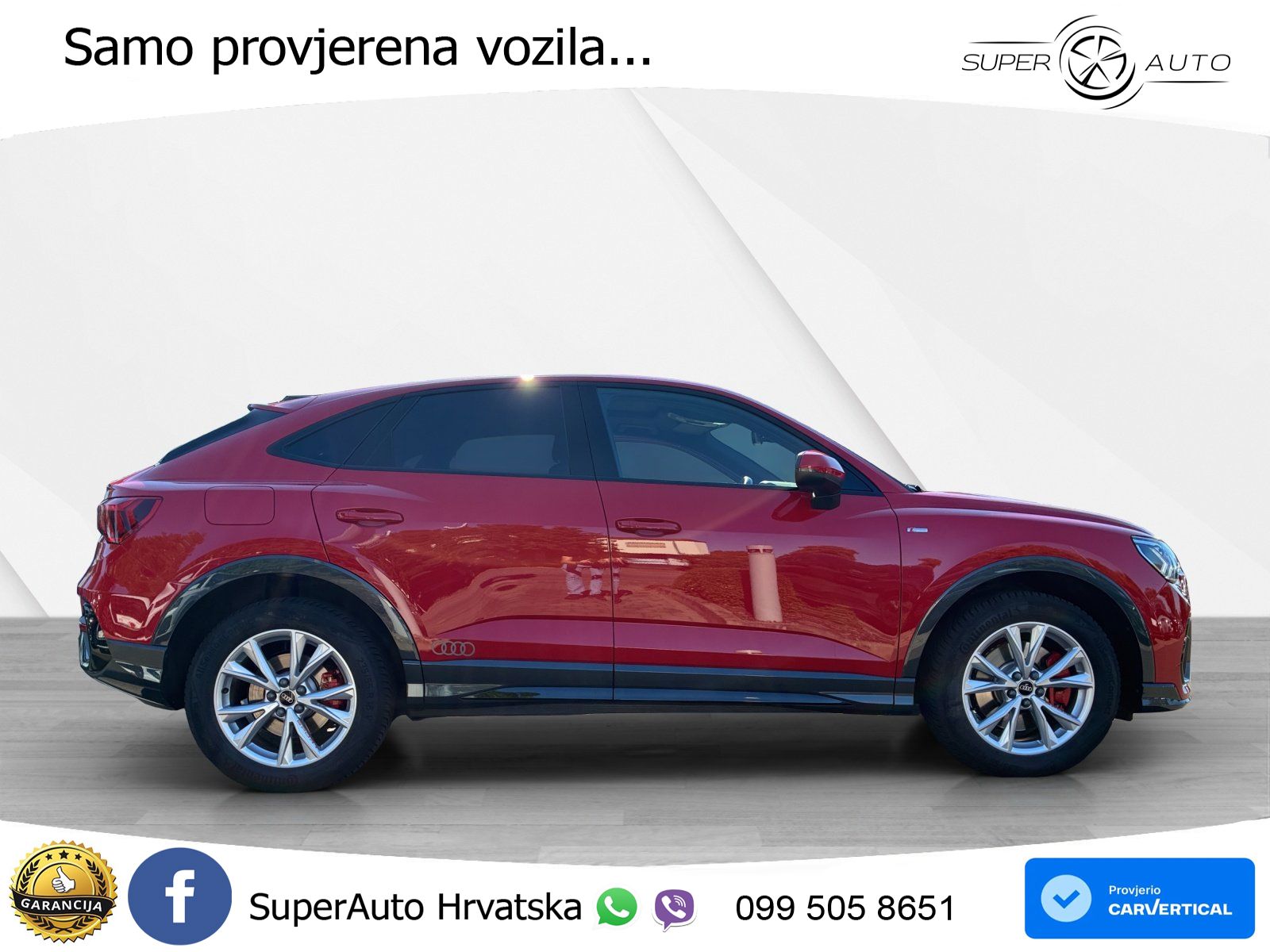 Audi Q3 Sportback 40 TFSI (190 KS) quattro S tronic S line MATRIX+GR SJED+KAM