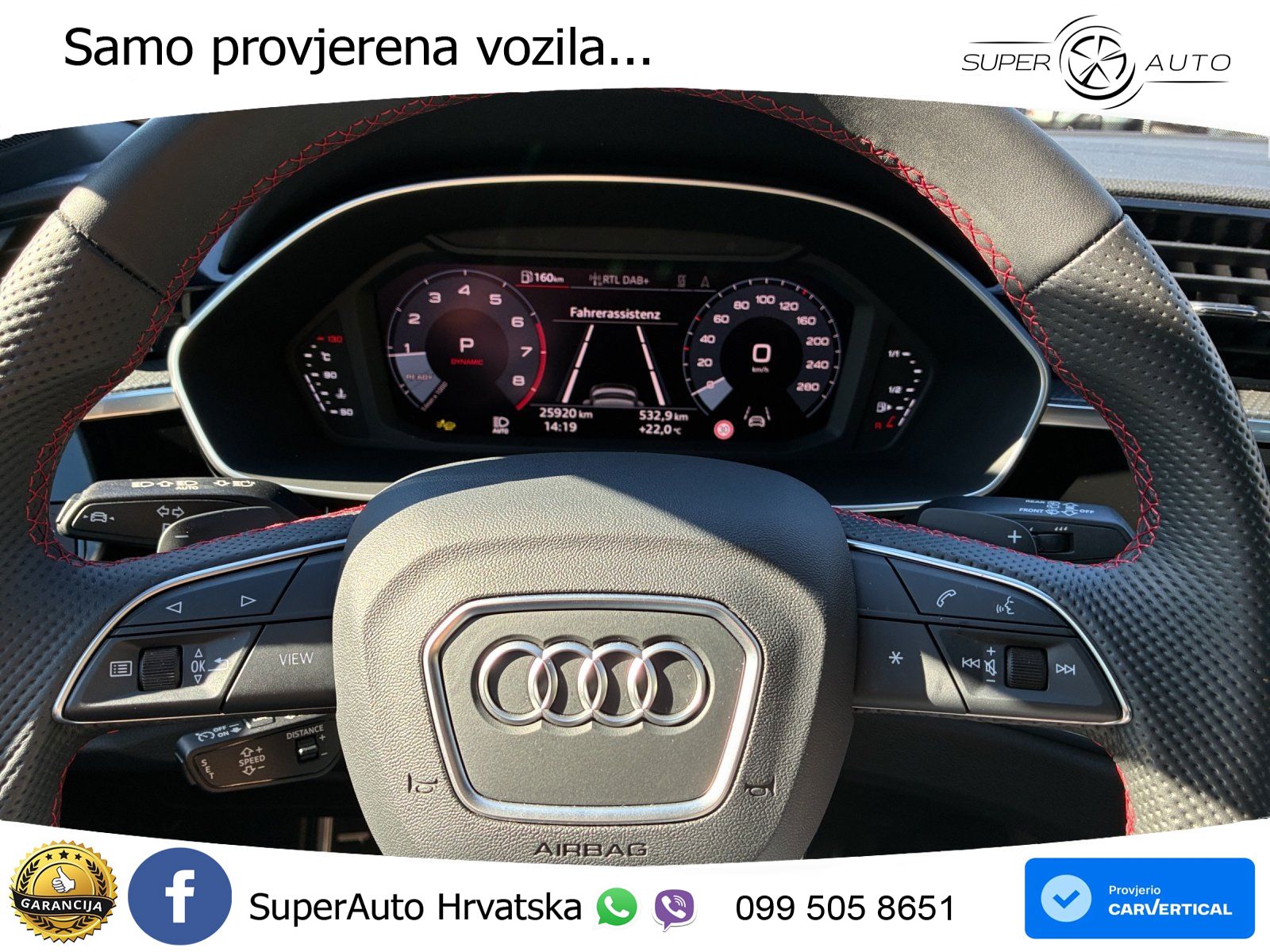 Audi Q3 Sportback 40 TFSI (190 KS) quattro S tronic S line MATRIX+GR SJED+KAM