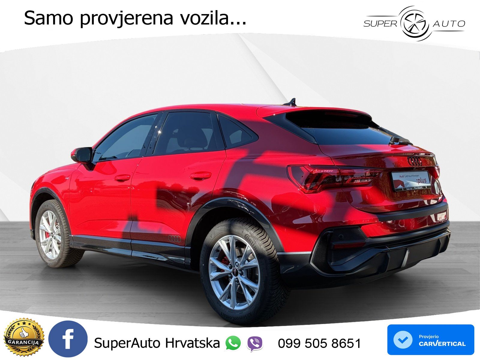 Audi Q3 Sportback 40 TFSI (190 KS) quattro S tronic S line MATRIX+GR SJED+KAM