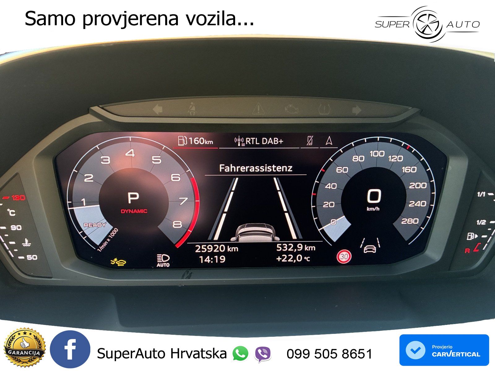 Audi Q3 Sportback 40 TFSI (190 KS) quattro S tronic S line MATRIX+GR SJED+KAM