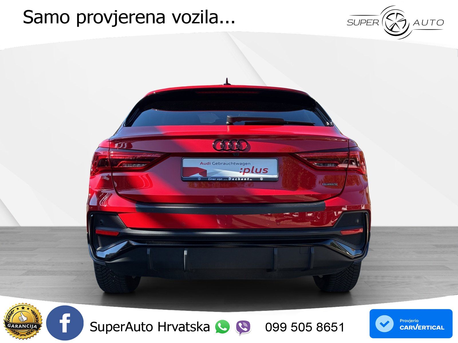Audi Q3 Sportback 40 TFSI (190 KS) quattro S tronic S line MATRIX+GR SJED+KAM
