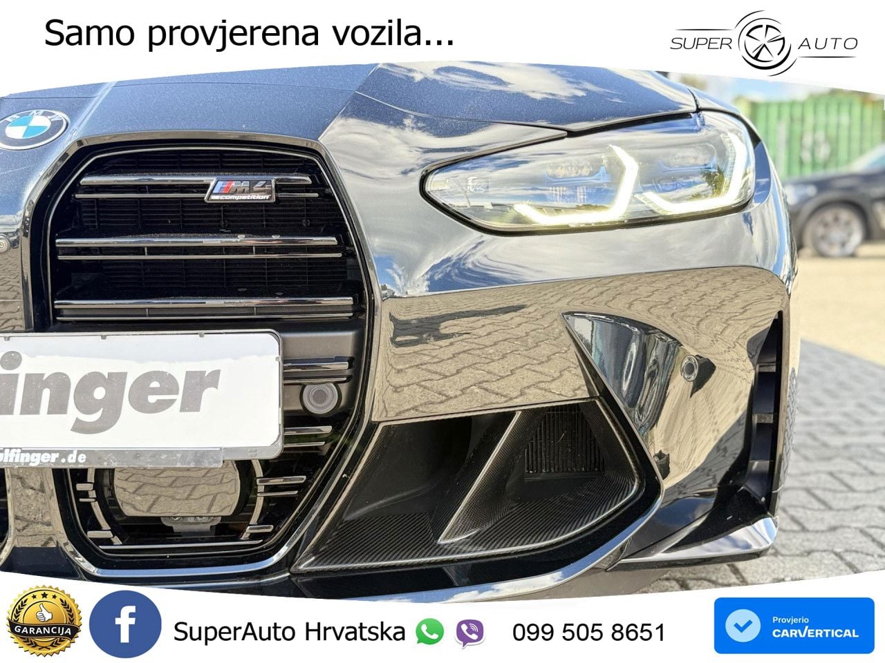 BMW M4 Competition 3.0 (510 KS) Steptronic LED+GR SJED+ACC