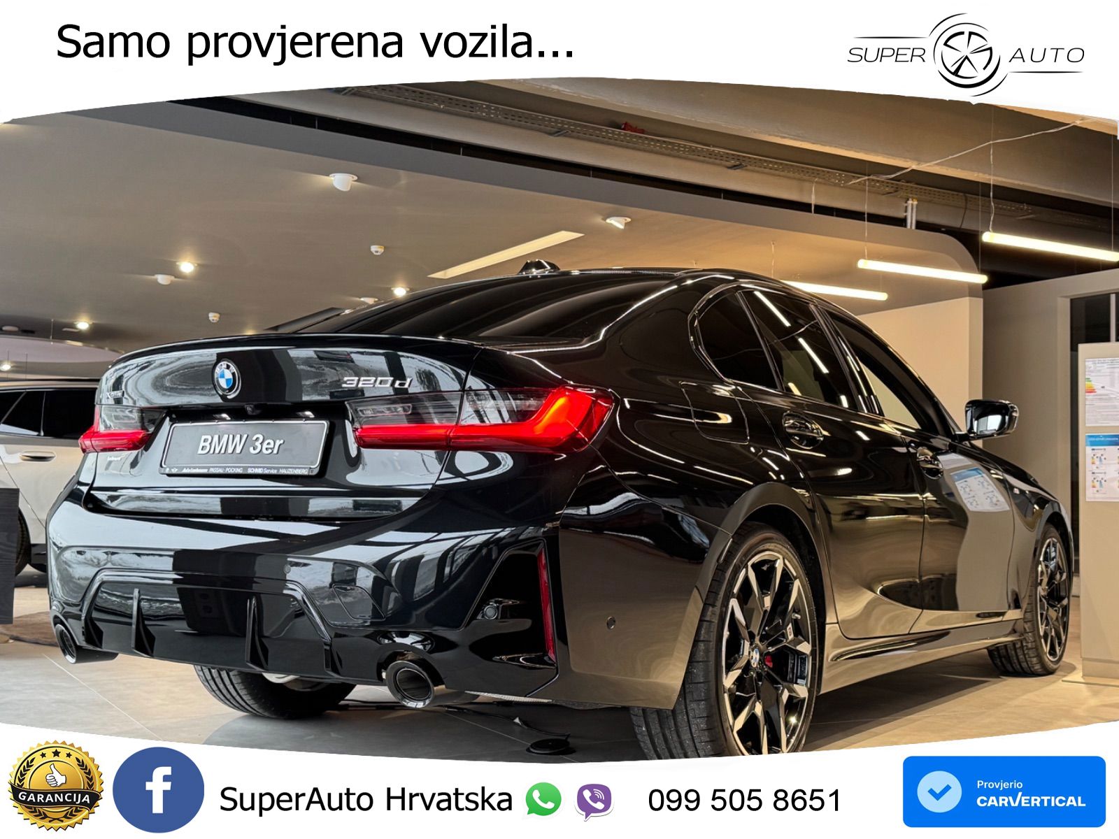 BMW 320d (190 KS) xDrive Steptronic M Sport LED+GR SJED+ACC