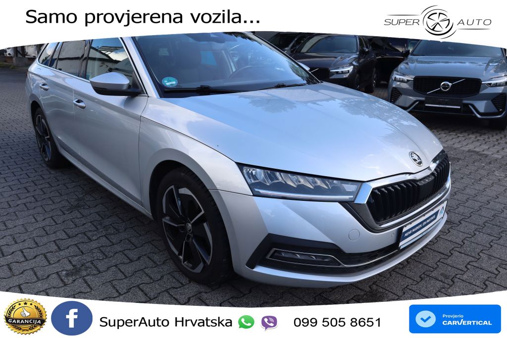Škoda Octavia Combi 2.0 TDI (150 KS) DSG LED+GR SJED+ACC