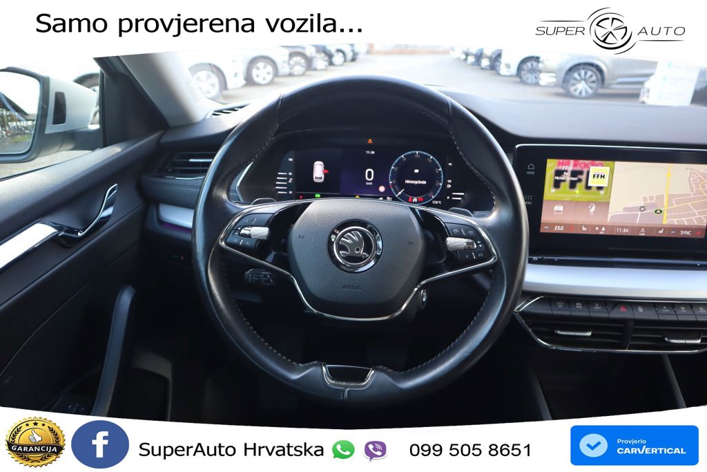 Škoda Octavia Combi 2.0 TDI (150 KS) DSG LED+GR SJED+ACC