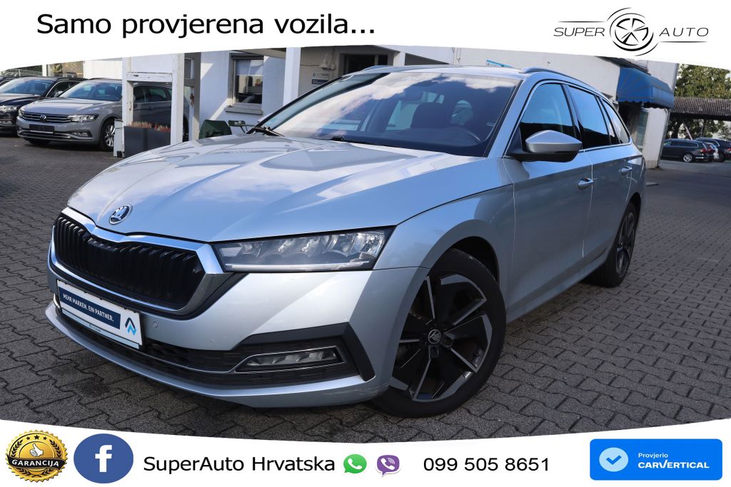 Škoda Octavia Combi 2.0 TDI (150 KS) DSG LED+GR SJED+ACC