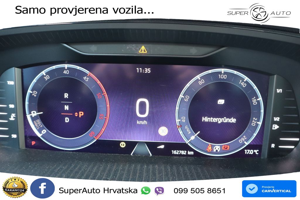 Škoda Octavia Combi 2.0 TDI (150 KS) DSG LED+GR SJED+ACC