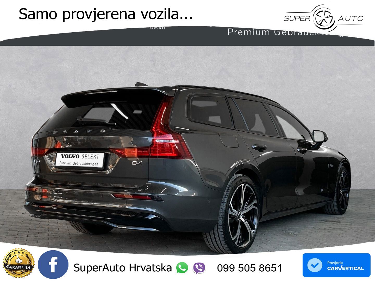 Volvo V60 2.0 B4 Diesel Geartronic LED+GR SJED+ACC