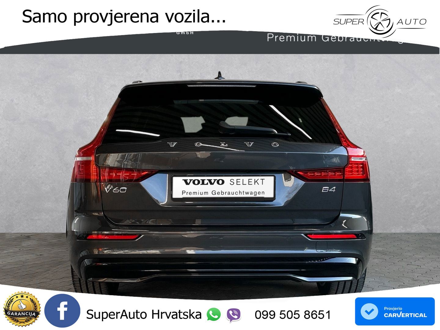 Volvo V60 2.0 B4 Diesel Geartronic LED+GR SJED+ACC
