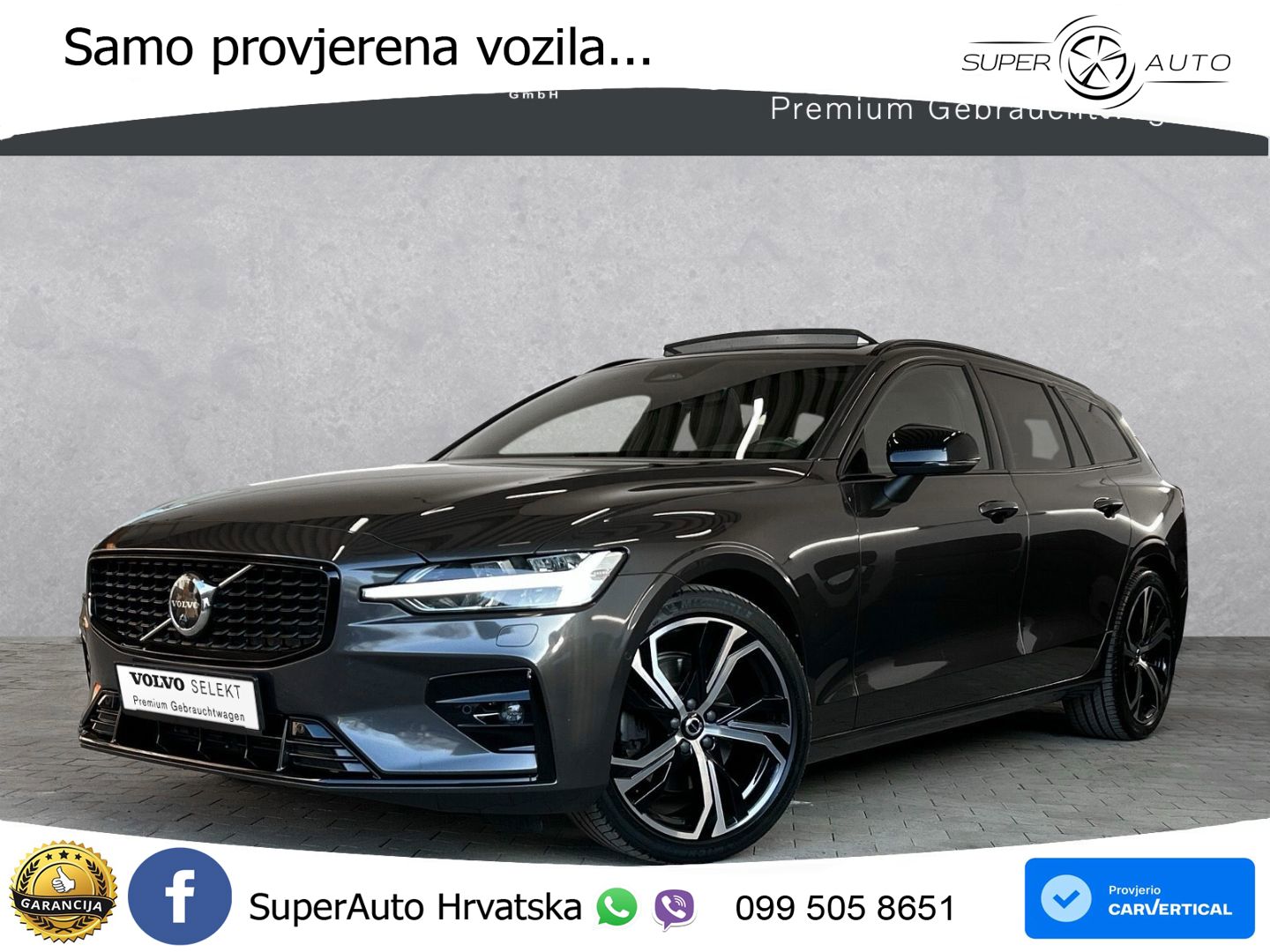 Volvo V60 2.0 B4 Diesel Geartronic LED+GR SJED+ACC