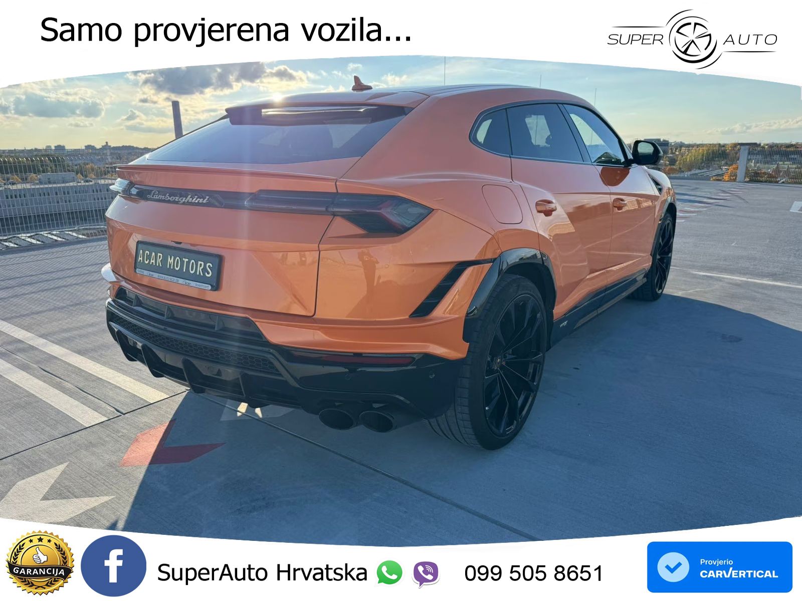 Lamborghini Urus S 4.0 V8 (666 KS) 4WD Automatic ZRAČNI+ACC+GR SJED+KAM+PANO