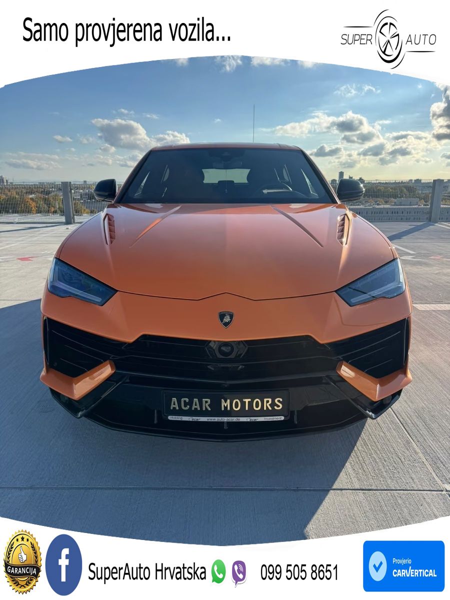 Lamborghini Urus S 4.0 V8 (666 KS) 4WD Automatic ZRAČNI+ACC+GR SJED+KAM+PANO