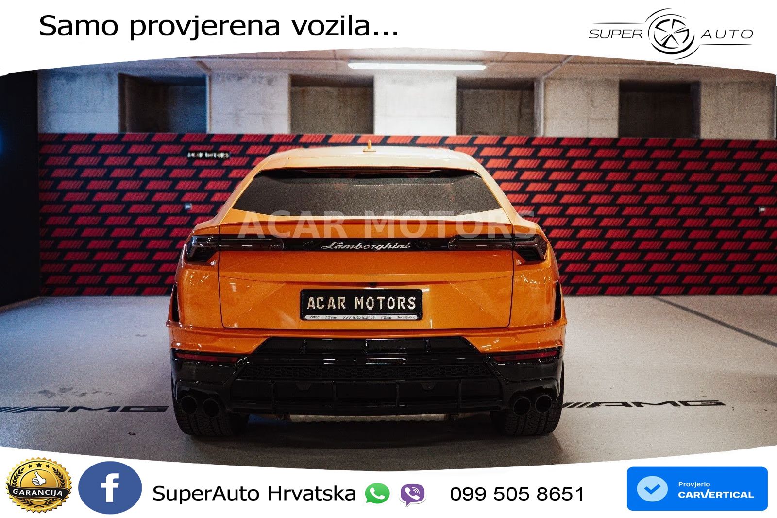 Lamborghini Urus S 4.0 V8 (666 KS) 4WD Automatic ZRAČNI+ACC+GR SJED+KAM+PANO
