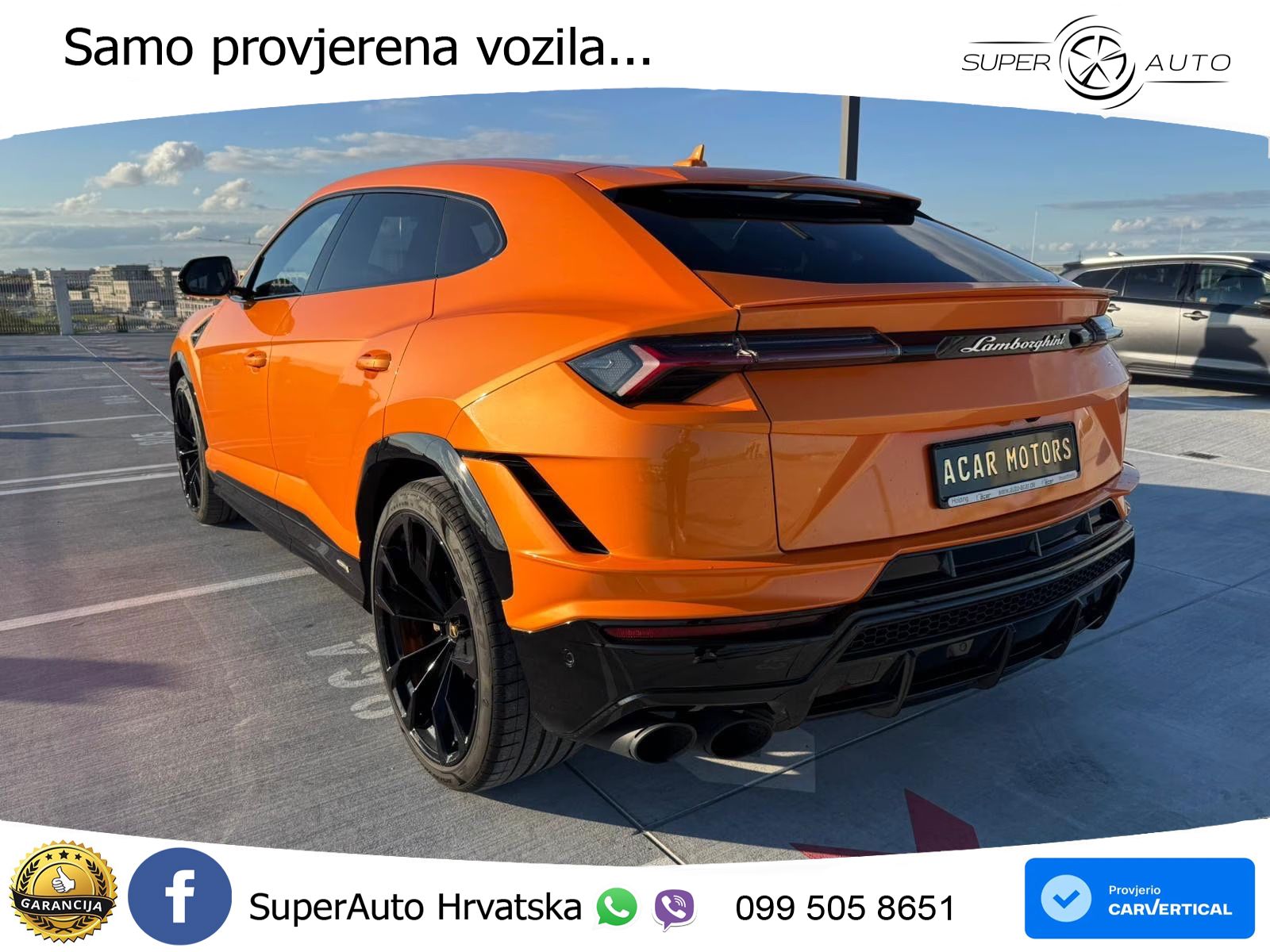 Lamborghini Urus S 4.0 V8 (666 KS) 4WD Automatic ZRAČNI+ACC+GR SJED+KAM+PANO