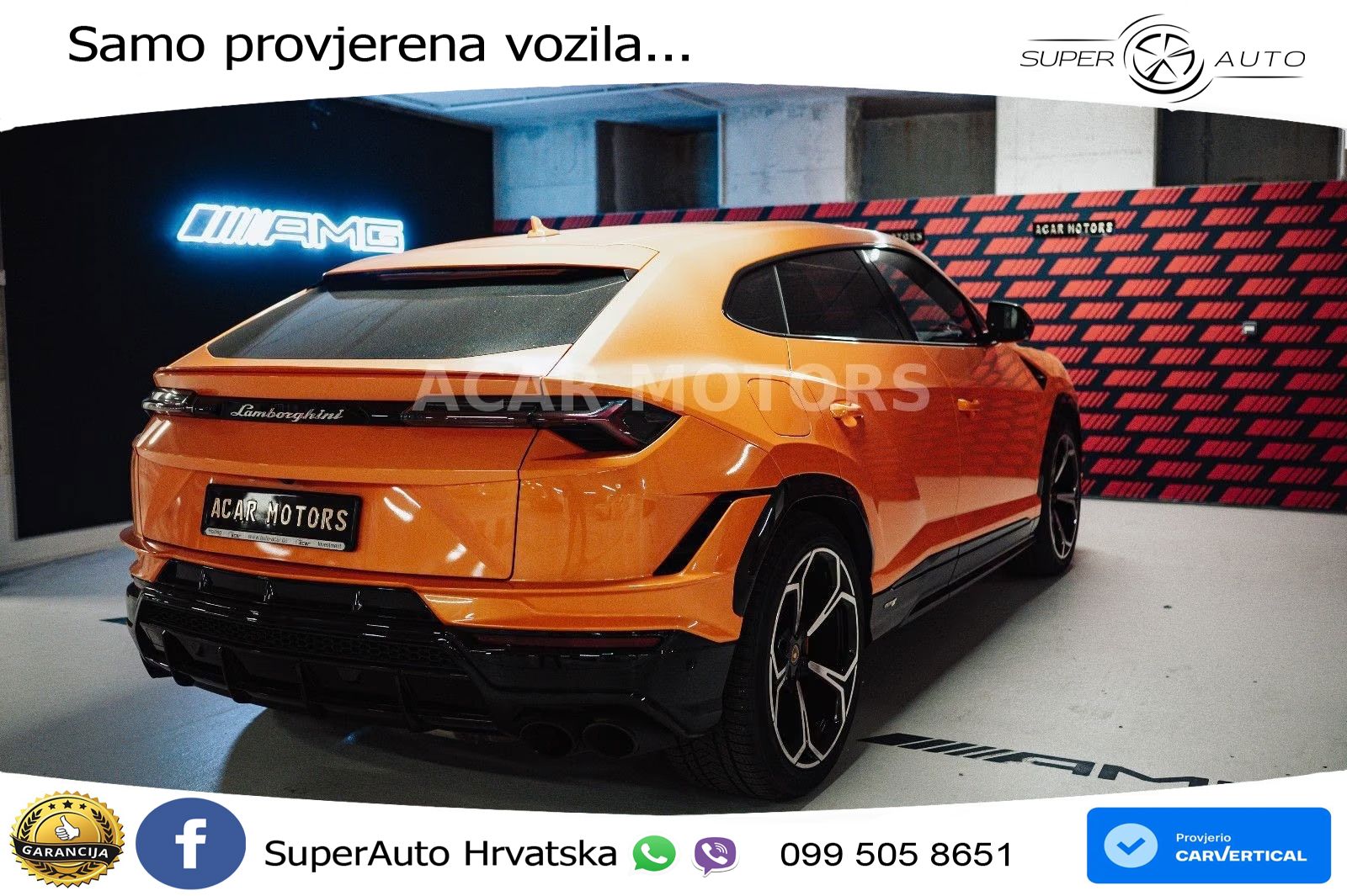 Lamborghini Urus S 4.0 V8 (666 KS) 4WD Automatic ZRAČNI+ACC+GR SJED+KAM+PANO