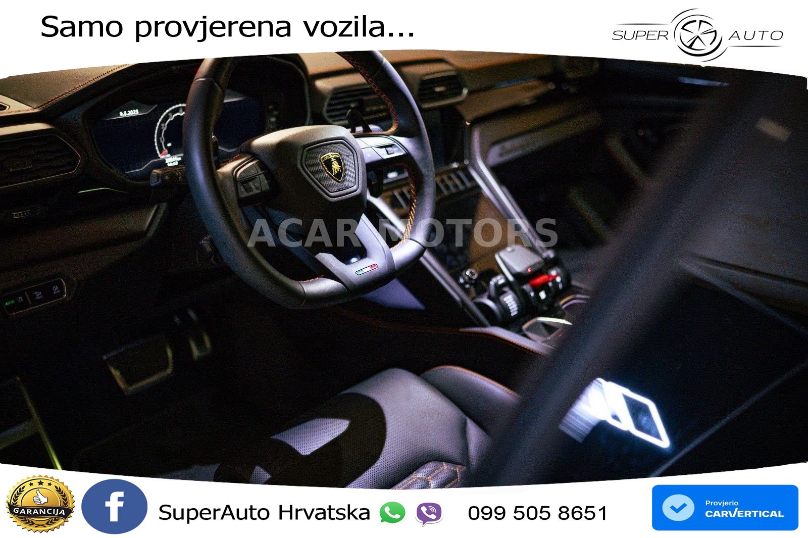 Lamborghini Urus S 4.0 V8 (666 KS) 4WD Automatic ZRAČNI+ACC+GR SJED+KAM+PANO