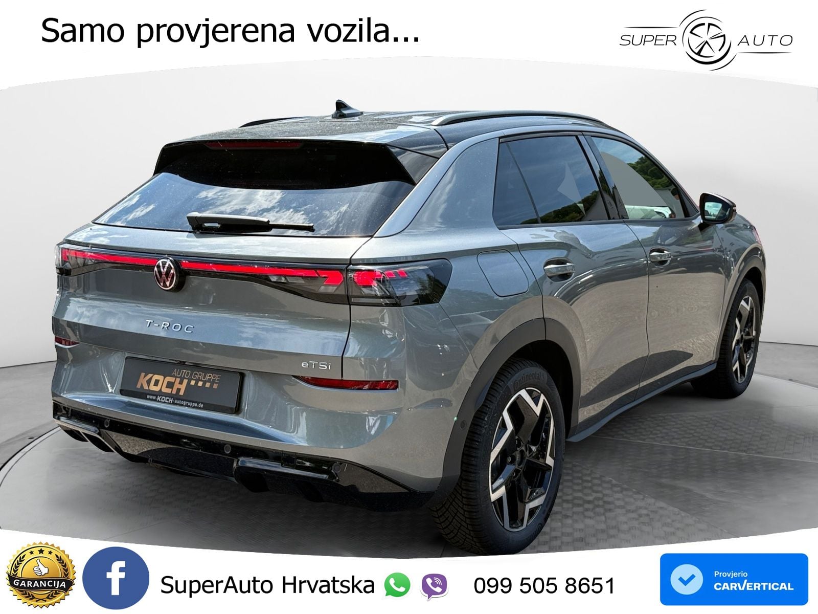 Volkswagen T-Roc II 1.5 eTSI (150 KS)  DSG LED+GR SJED+ACC