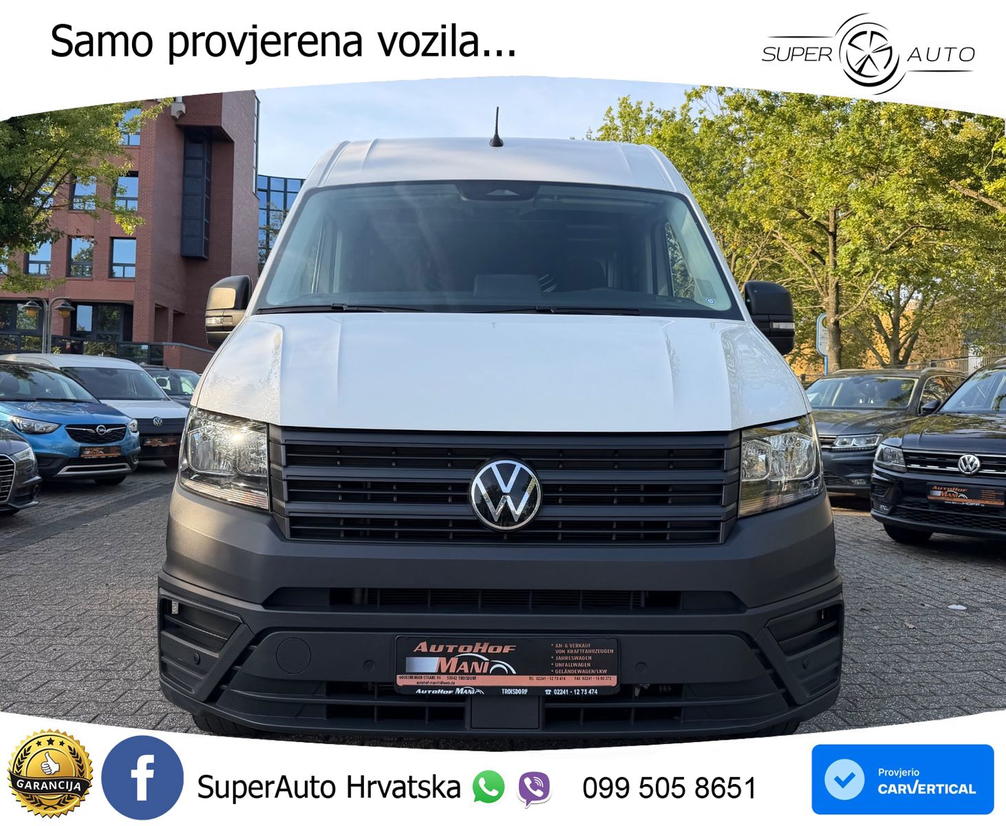 Volkswagen Crafter Kasten 35 lang Hochdach FWD 177 KS