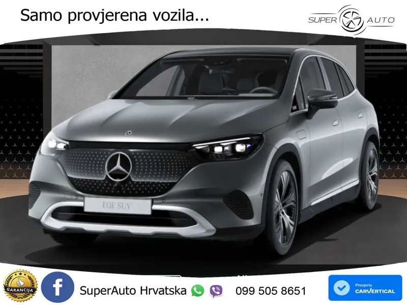 Mercedes EQE SUV 300 100 kWh (265 KS) ACC+GR SJED+360+PANO