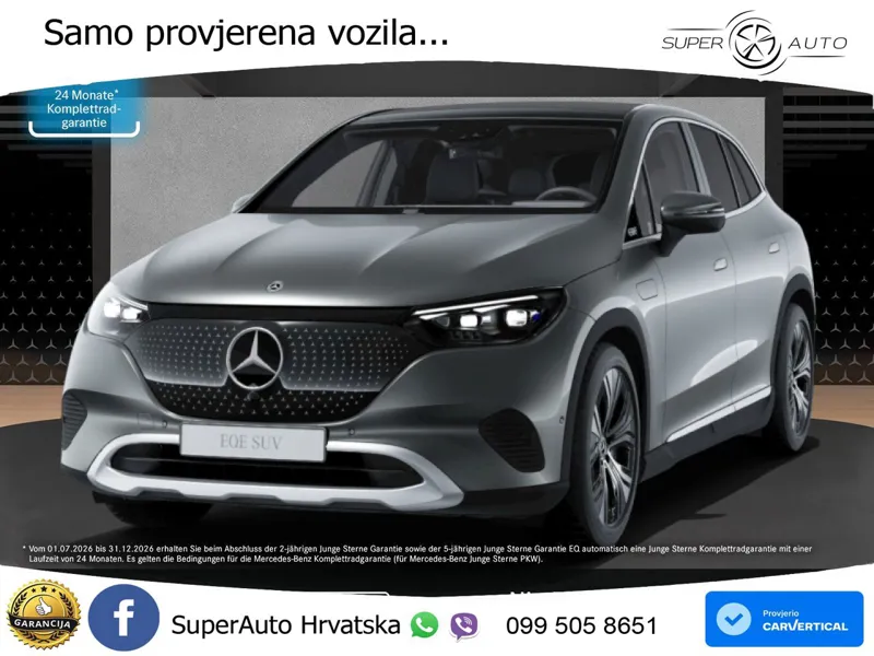 Mercedes EQE SUV 300 100 kWh (265 KS) ACC+GR SJED+360+PANO