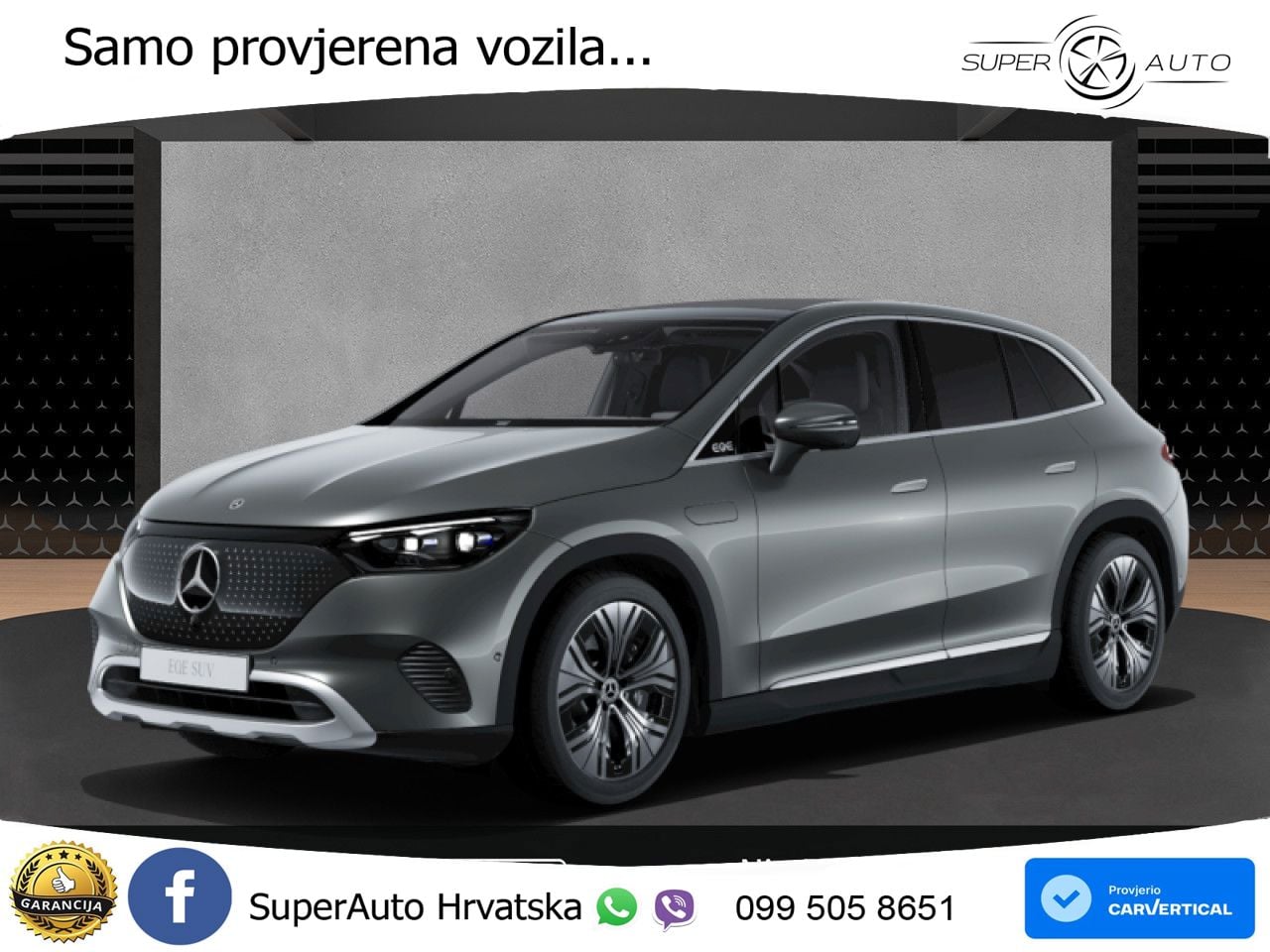 Mercedes EQE SUV 300 100 kWh (265 KS) ACC+GR SJED+360+PANO