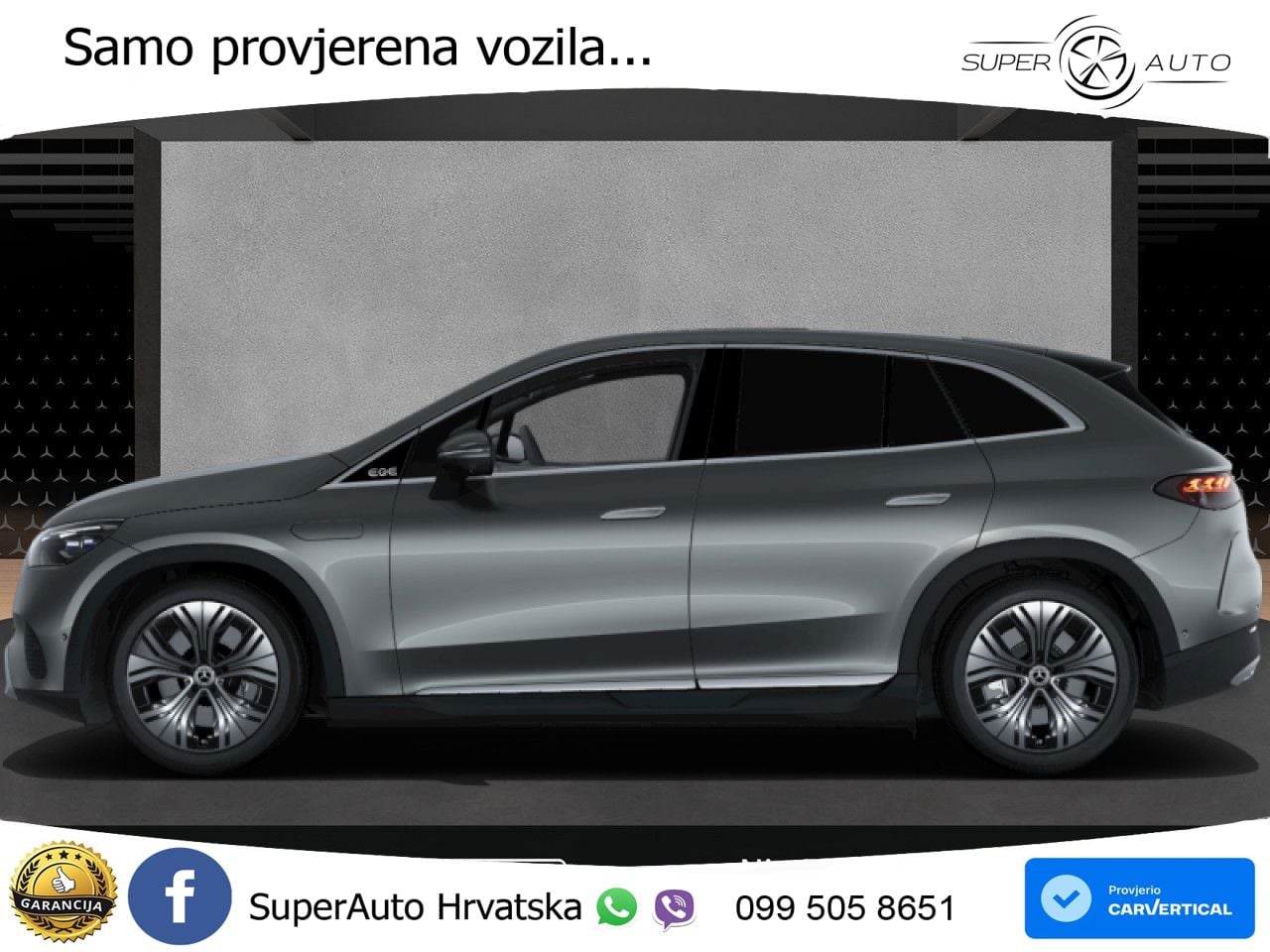 Mercedes EQE SUV 300 100 kWh (265 KS) ACC+GR SJED+360+PANO