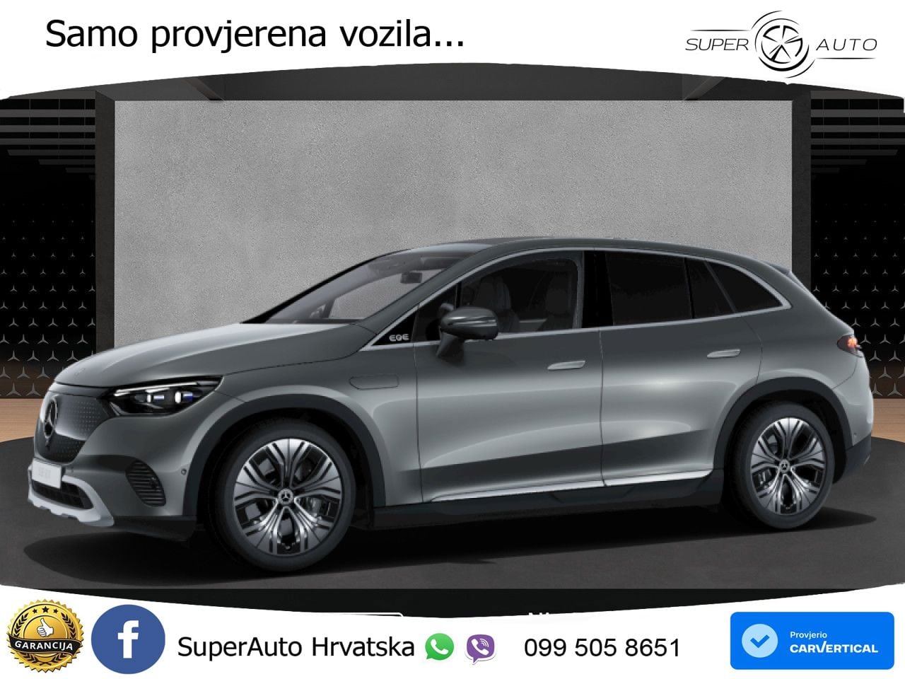 Mercedes EQE SUV 300 100 kWh (265 KS) ACC+GR SJED+360+PANO