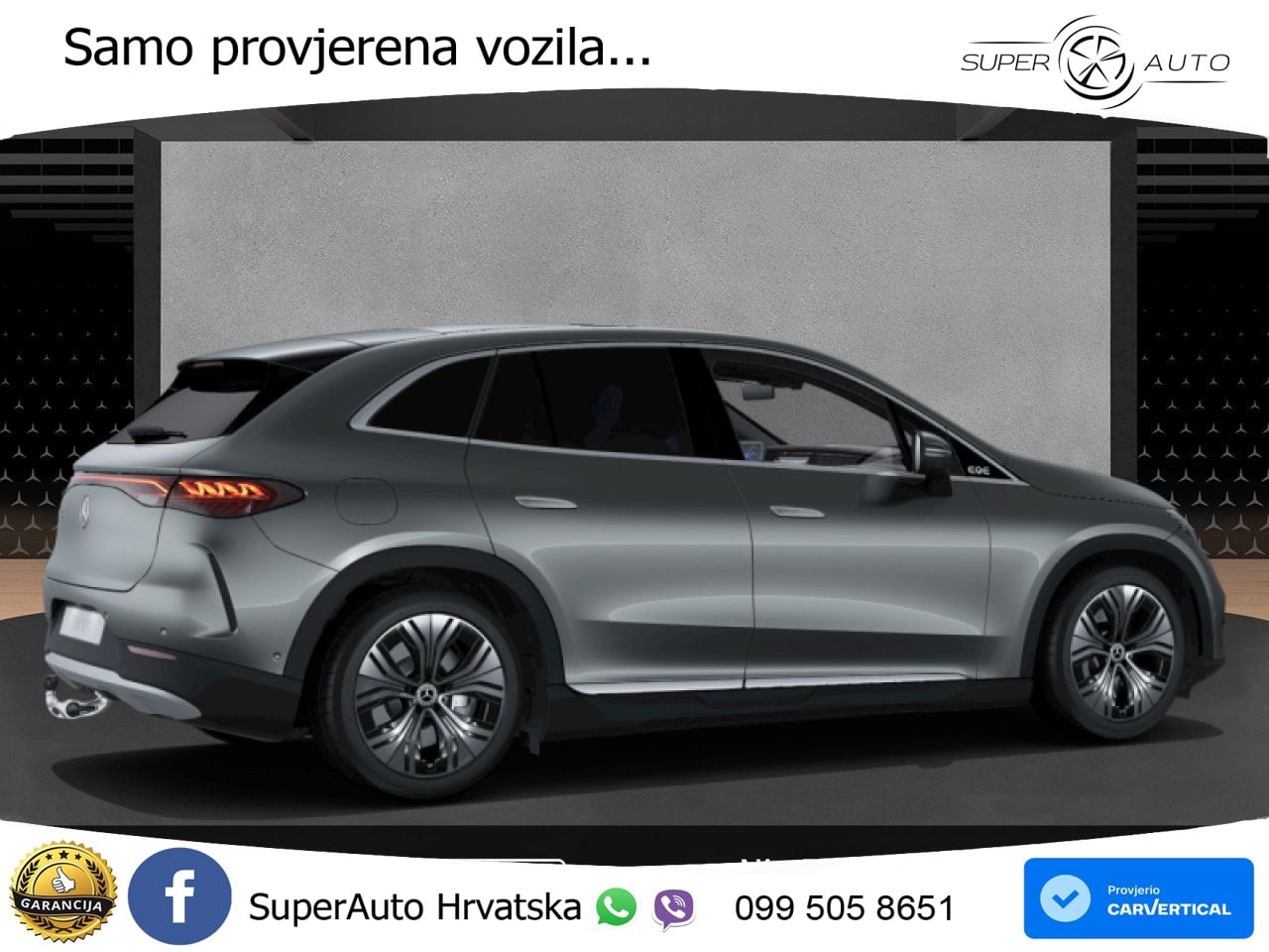 Mercedes EQE SUV 300 100 kWh (265 KS) ACC+GR SJED+360+PANO