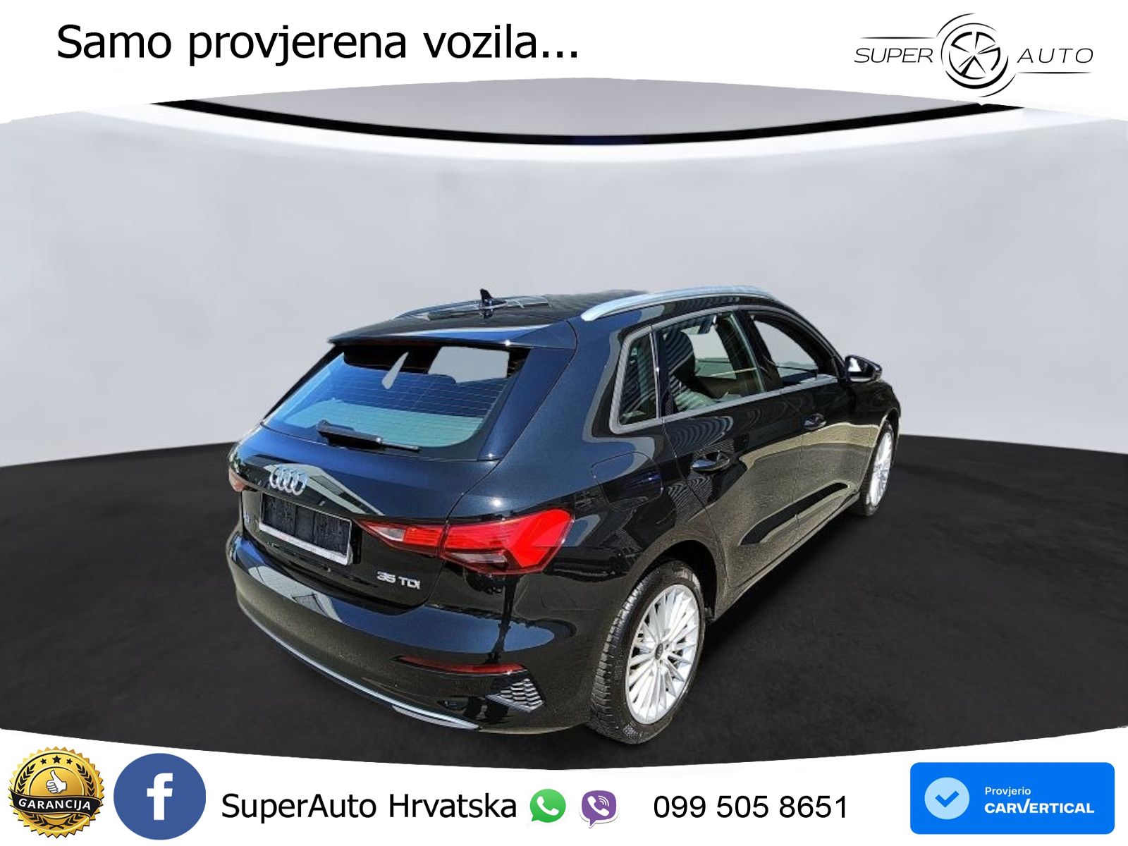 Audi A3 35 TDI (150 KS) S tronic advanced LED+GR SJED+ACC