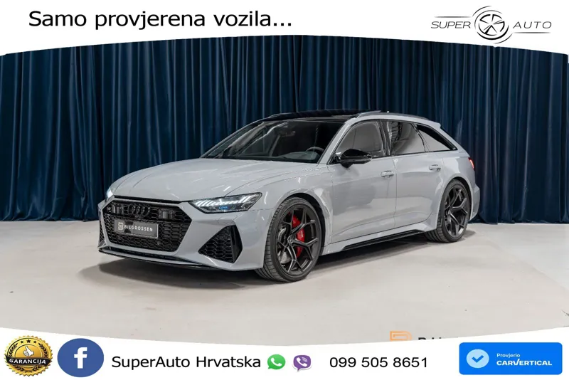 Audi RS6 Avant 4.0 TFSI V8 performance (630 KS)  quattro tiptronic LED+GR SJED+ACC
