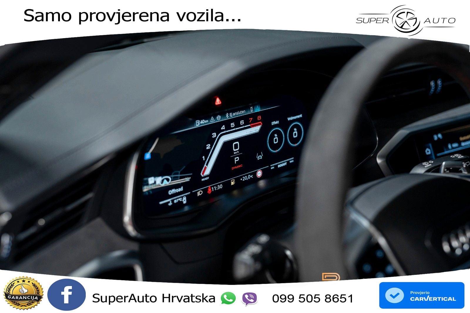 Audi RS6 Avant 4.0 TFSI V8 performance (630 KS)  quattro tiptronic LED+GR SJED+ACC