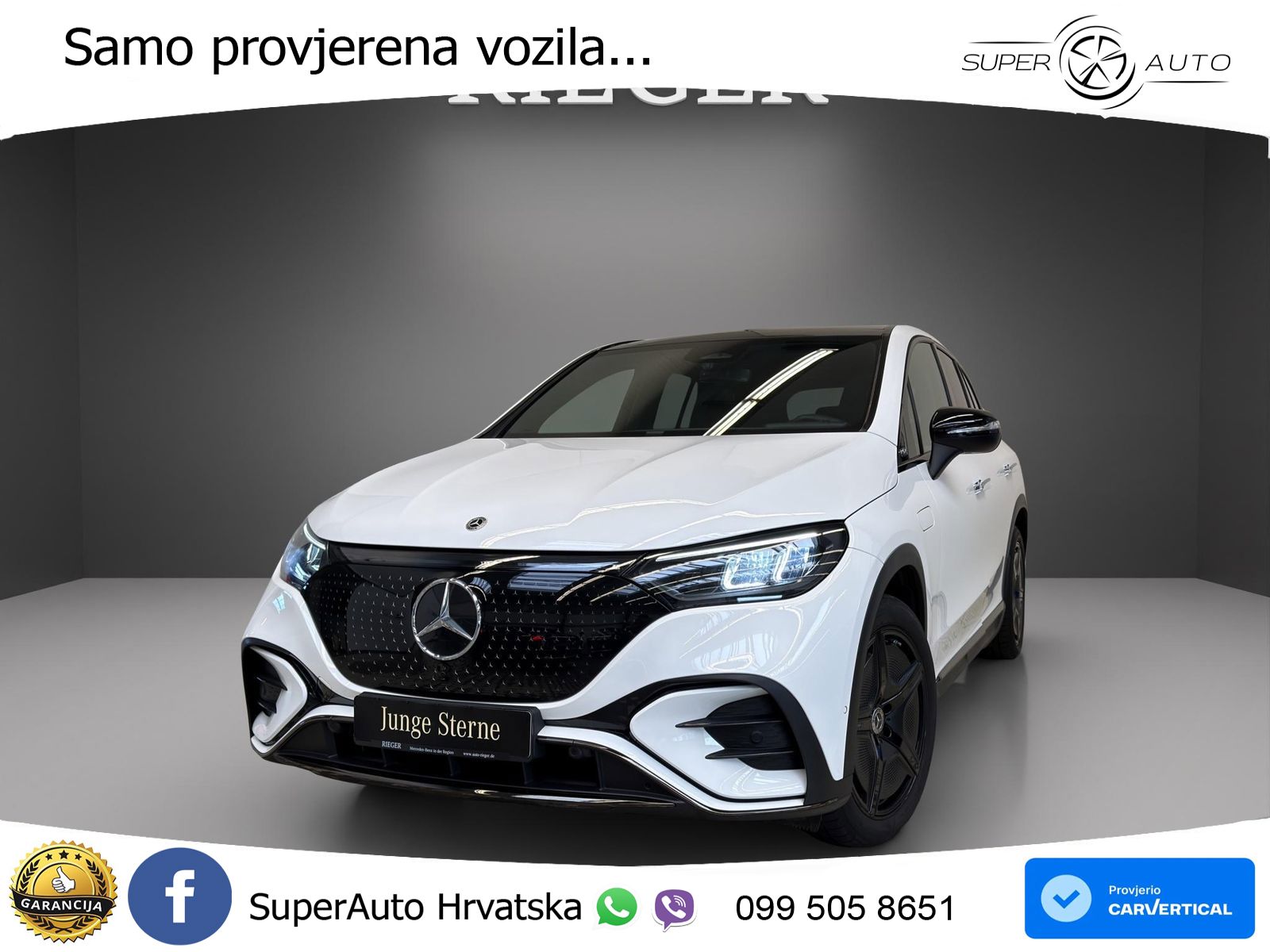 Mercedes EQE SUV 350 98 kWh (292 KS) 4MATIC AMG LED+GR SJED+ACC
