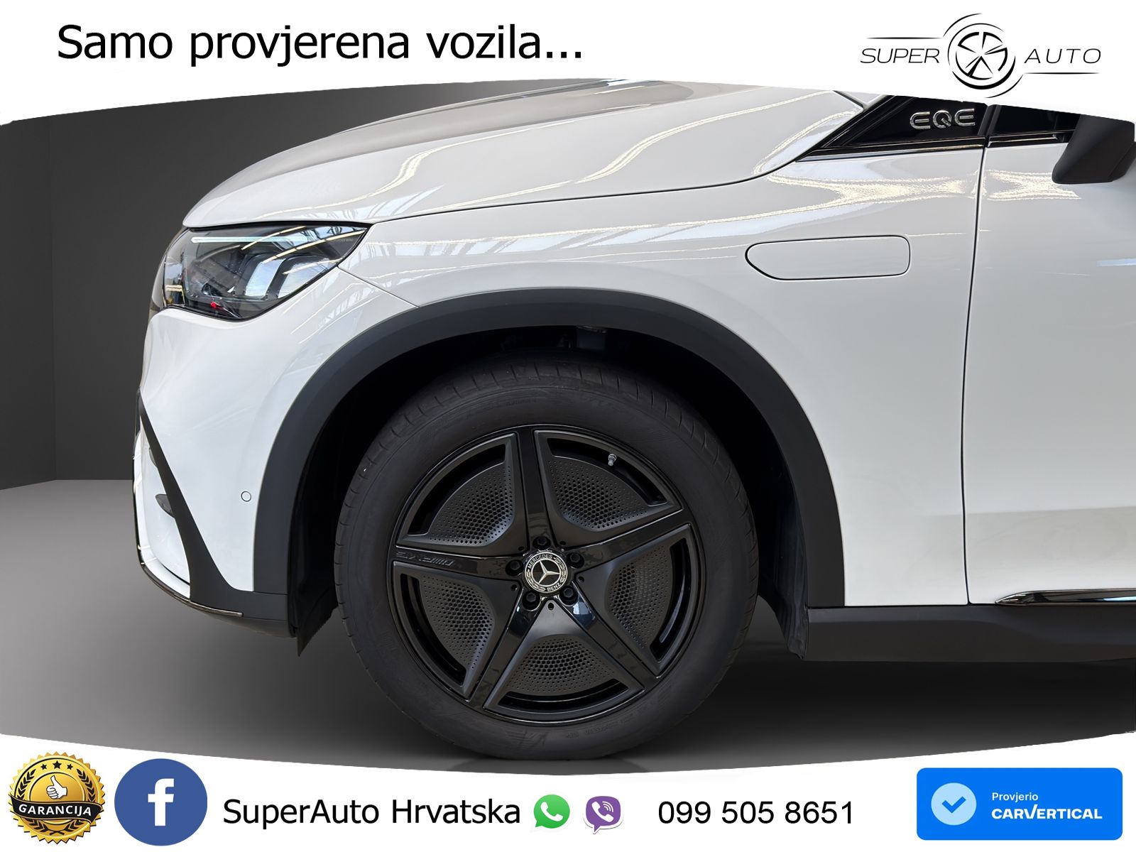 Mercedes EQE SUV 350 98 kWh (292 KS) 4MATIC AMG LED+GR SJED+ACC
