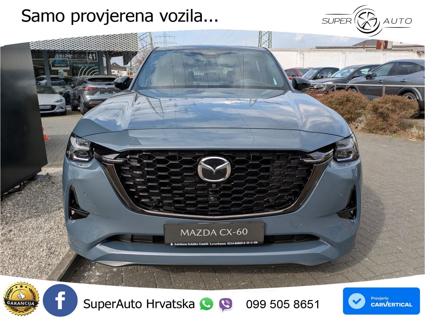 Mazda CX-60 3.3 e-Skyactiv D (254 KS) AWD Automatic MATRIX+GR SJED+KAM