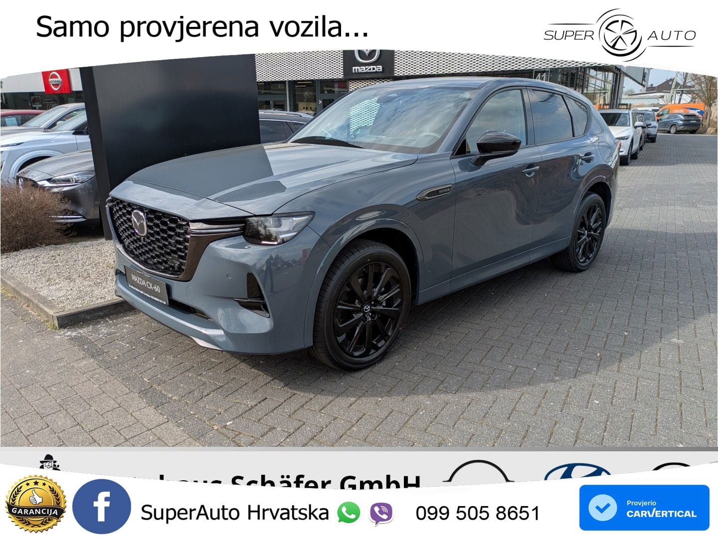 Mazda CX-60 3.3 e-Skyactiv D (254 KS) AWD Automatic MATRIX+GR SJED+KAM