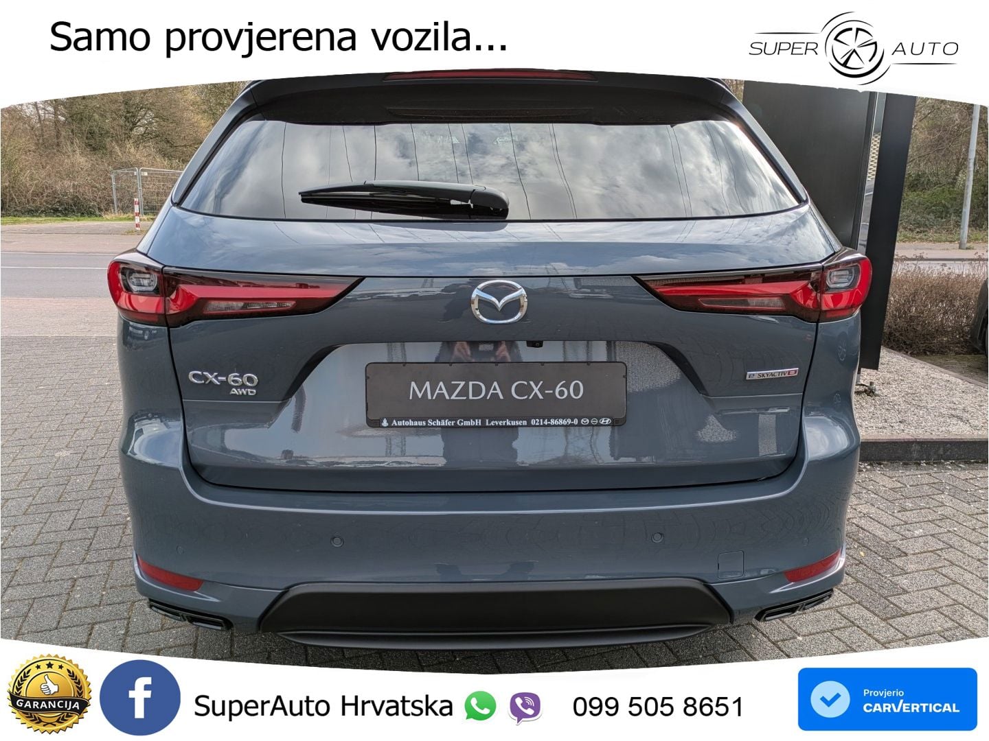 Mazda CX-60 3.3 e-Skyactiv D (254 KS) AWD Automatic MATRIX+GR SJED+KAM
