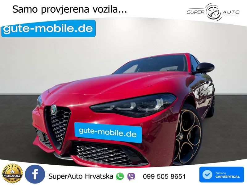 Alfa Romeo Giulia 2.0 Turbo (280 KS) Q4 Automatic MATRIX+GR SJED+KAM