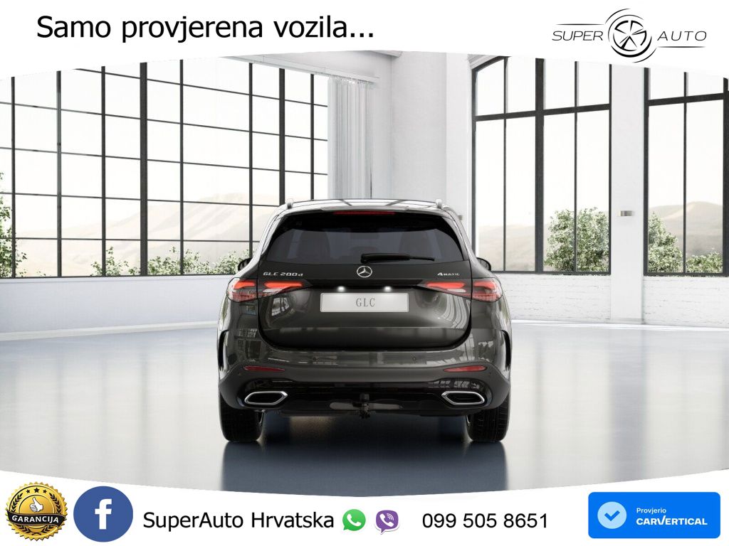 Mercedes GLC 200d (163 KS) 4MATIC 9G-TRONIC AMG ACC+GR SJED+360+PANO