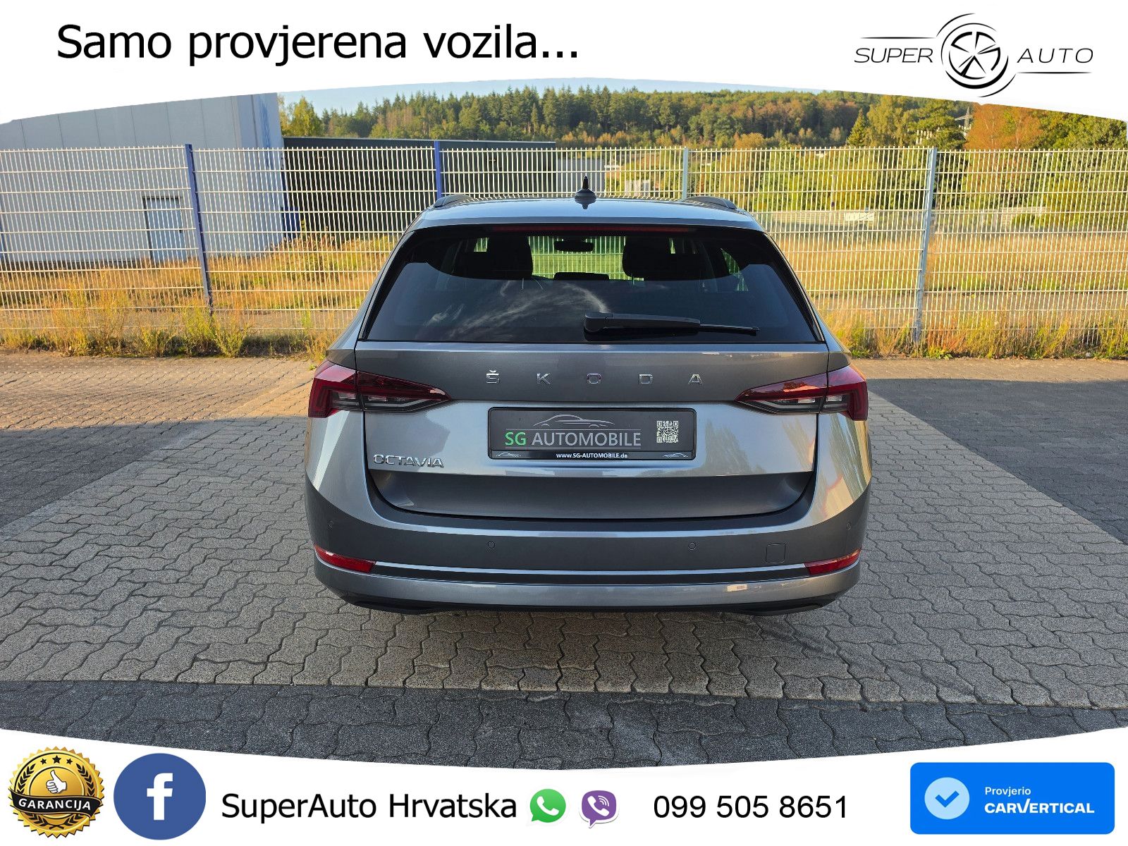 Škoda Octavia Combi 2.0 TDI (150 KS) DSG LED+GR SJED+ACC