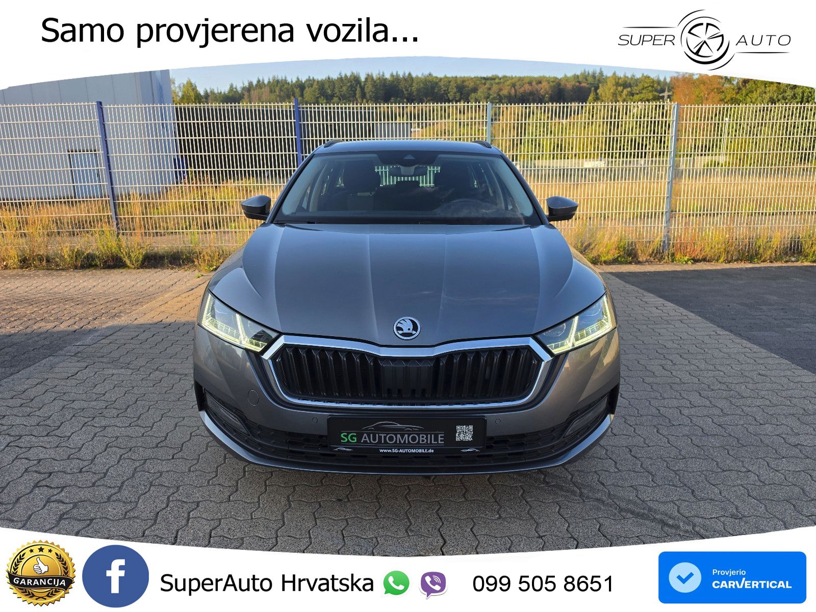 Škoda Octavia Combi 2.0 TDI (150 KS) DSG LED+GR SJED+ACC