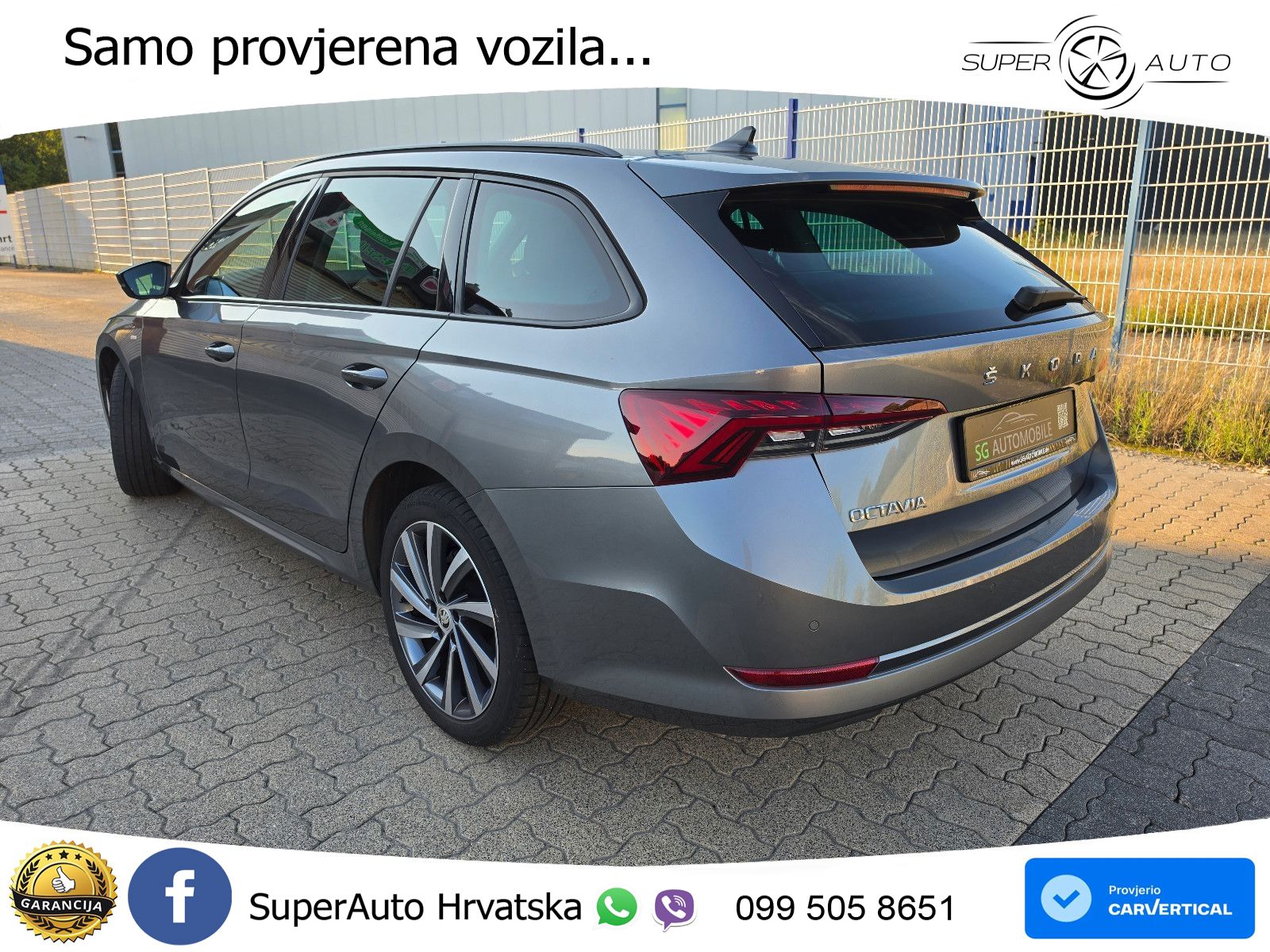 Škoda Octavia Combi 2.0 TDI (150 KS) DSG LED+GR SJED+ACC