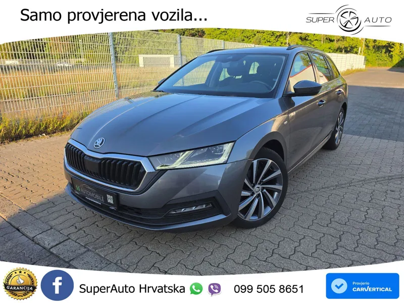 Škoda Octavia Combi 2.0 TDI (150 KS) DSG LED+GR SJED+ACC