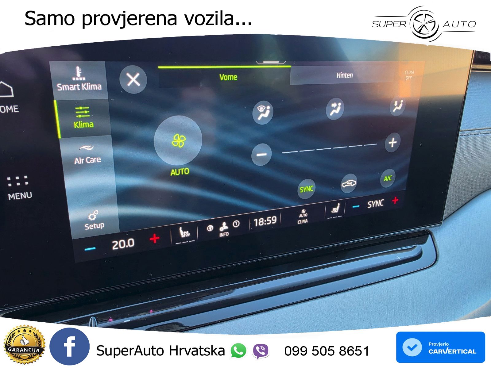 Škoda Octavia Combi 2.0 TDI (150 KS) DSG LED+GR SJED+ACC